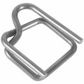 Bsc Preferred 1/2'' Wire Poly Strapping Buckles, 1000PK S-108